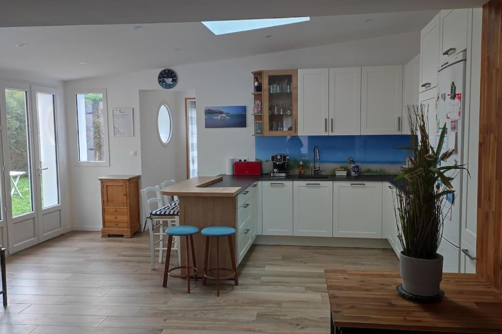 Maison Spacieuse 50 M De La Plage Ouistreham Dış mekan fotoğraf